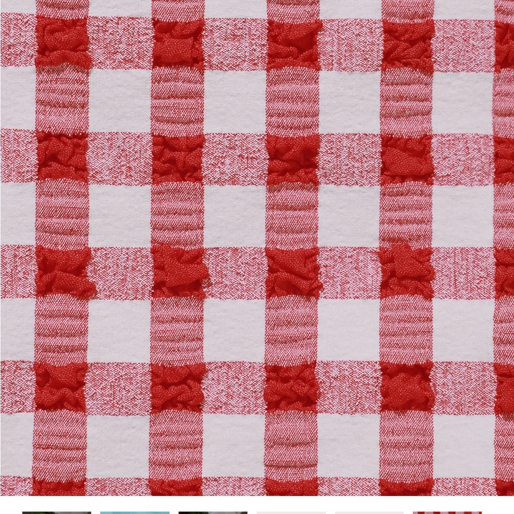 Red Checkered Bikini Set - Picture 10 of 12